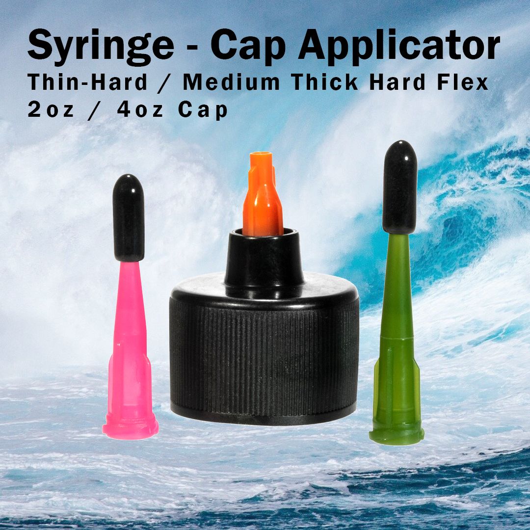 Solarez Syringe-Cap (Luer Lock) Applicator Tip Kit - Wading Waters Ltd