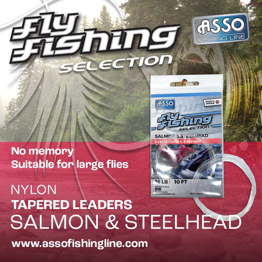 ASSO Salmon & Steelhead Tapered Leader