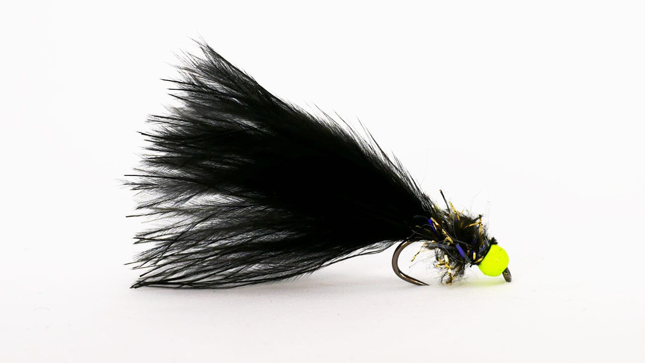 Synergy Mini Lure Black - Upavon Fly Fishing