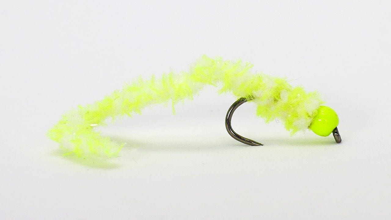 Atomic Worm Photon Yellow - Upavon Fly Fishing