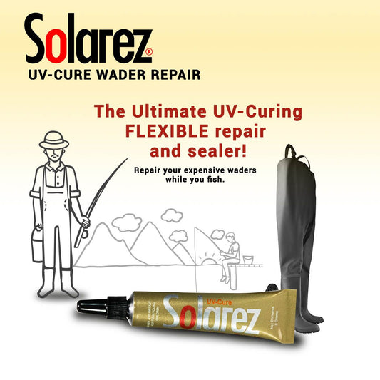 Solarez UV-Cure Wader Repair - Upavon Fly Fishing