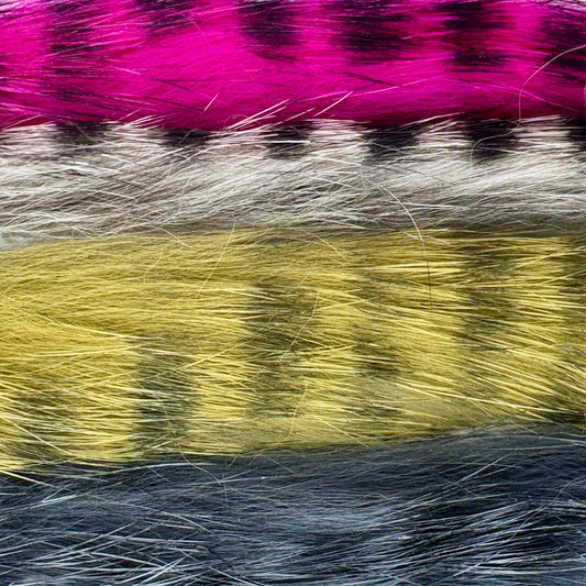 Upavon Barred Rabbit Zonker Strips - Upavon Fly Fishing