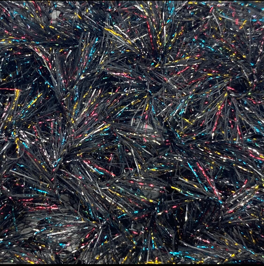 Upavon Black Mosaic Straggle Hackle - Upavon Fly Fishing