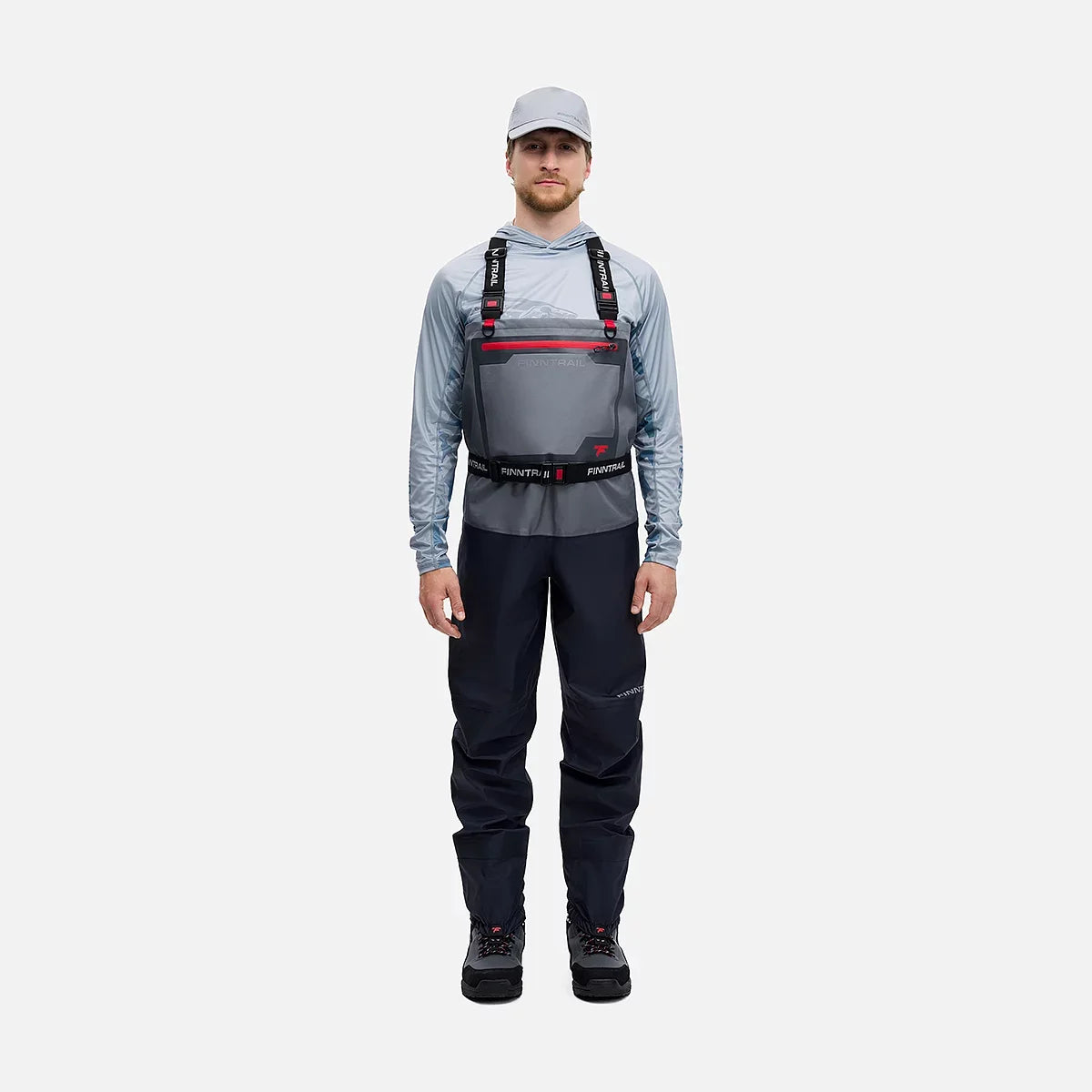 Finntrail Wademan Grey Stockingfoot Waders - product image 2