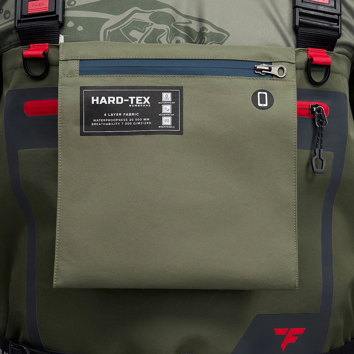 Finntrail Wademan Khaki Stockingfoot Waders – product image 5