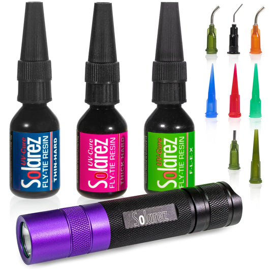 Solarez UV-Cure Fly-Tie Pro Roadie Kit - Wading Waters Ltd