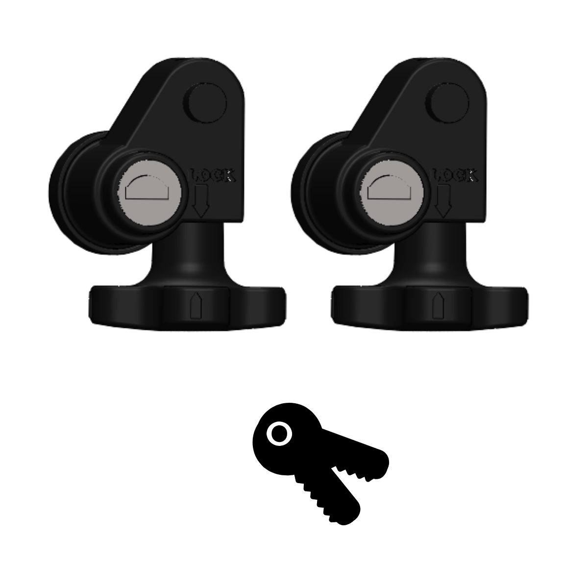 Trxstle CRC - Locking Knob Clamp Kit - Wading Waters Ltd