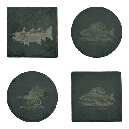 Wading Waters Signature Range Slate Coasters