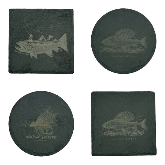Wading Waters Signature Range Slate Coasters