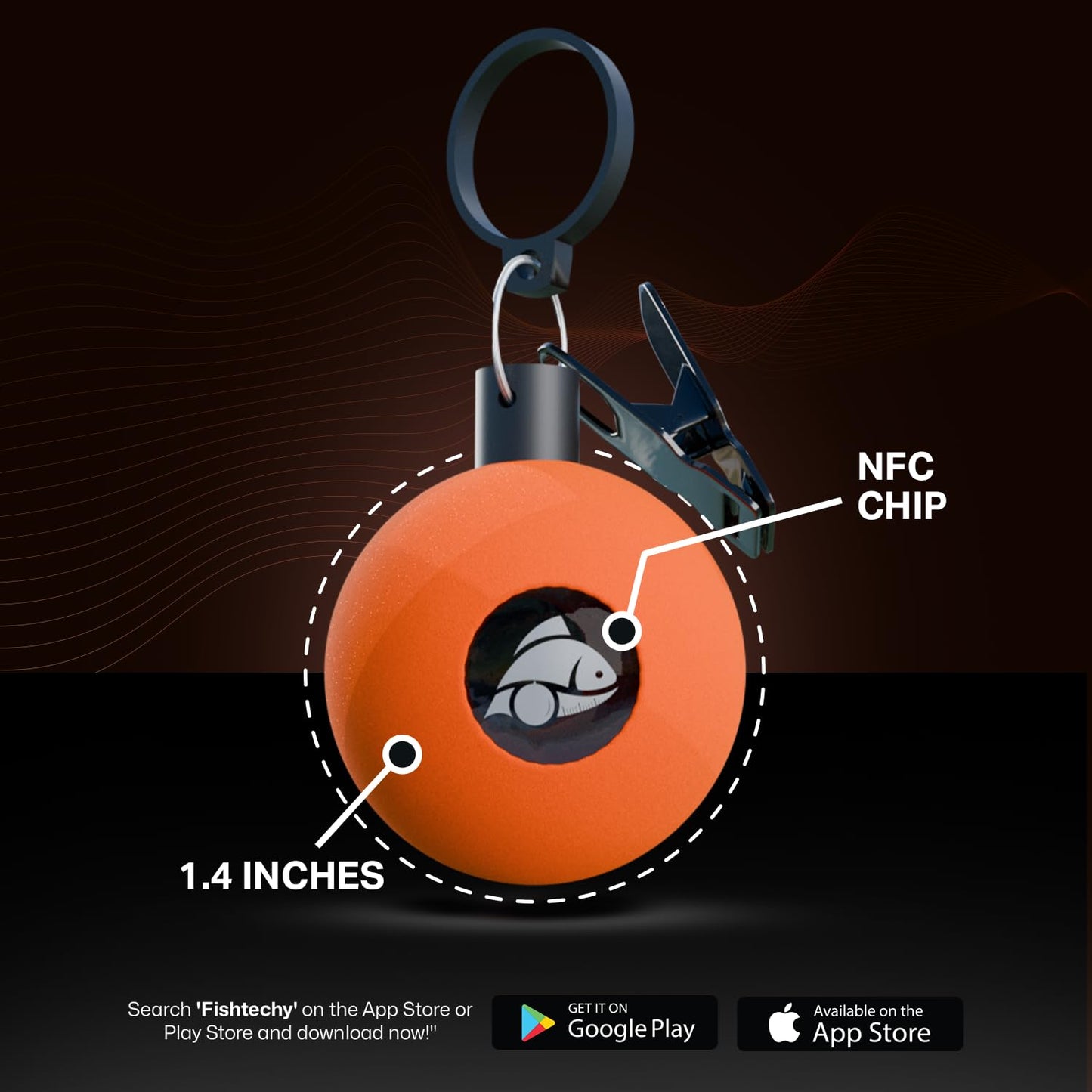 Fishtechy Proof Ball: Measure, Weigh & Document Fish from Your Smartphone