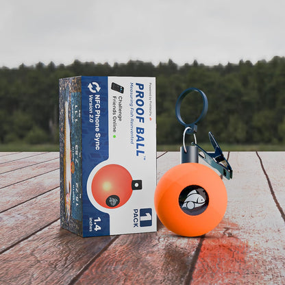 Fishtechy Proof Ball: Measure, Weigh & Document Fish from Your Smartphone