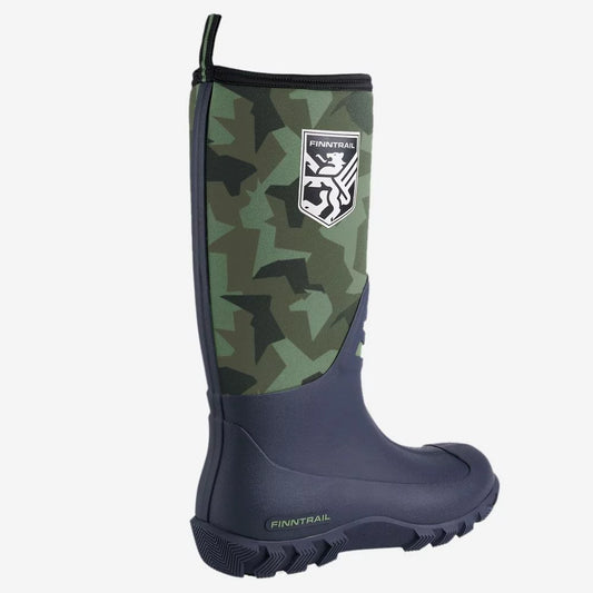 Finntrail Outlander CamoArmy Rubber Boots