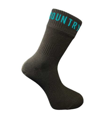 Waterproof Mid Length Socks - Black image 1