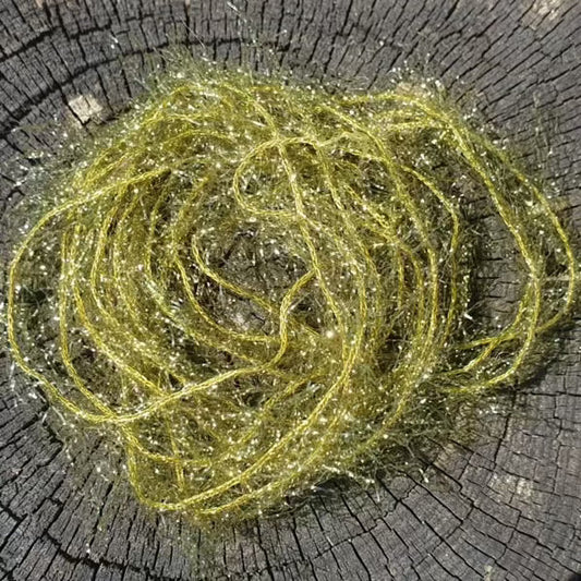 Upavon Olive Streamer Straggle 30mm (Ltd Edition) - Upavon Fly Fishing