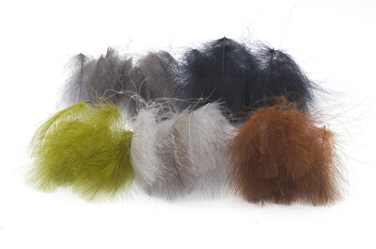 Troutline Premium Dyed CDC Feathers - Upavon Fly Fishing