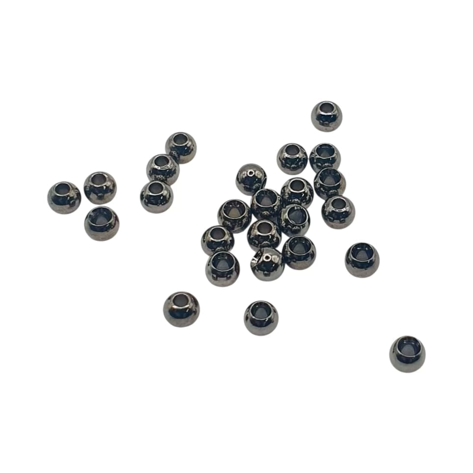 Upavon Countersunk Metallic Brass Beads - Upavon Fly Fishing