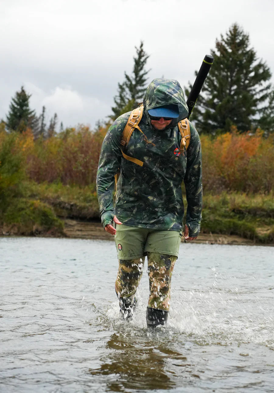 Backcountry Skinz SolarFlexz UVPro Hoody - Forest Surge Camo