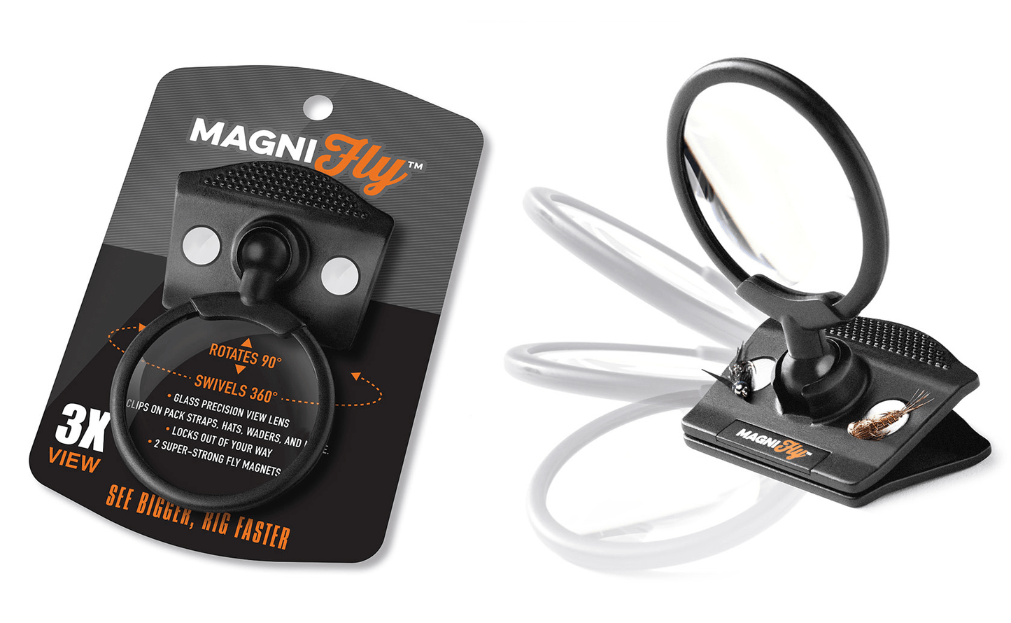 Magnifly - Clip on fly magnifier