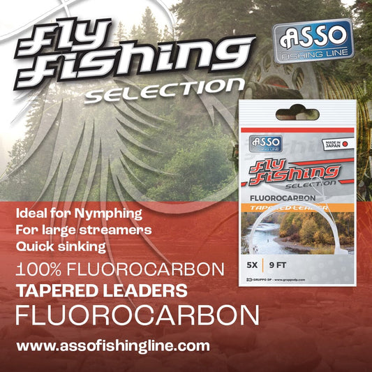 ASSO Fluorocarbon Tapered Leader