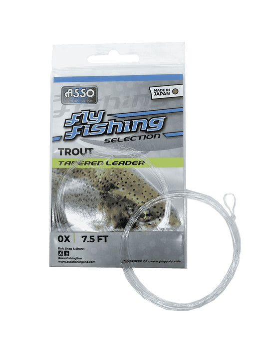 ASSO Trout Tapered Leader - Upavon Fly Fishing