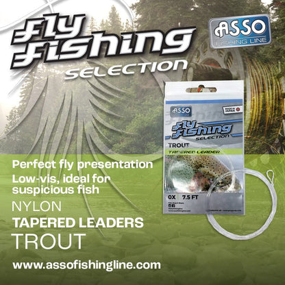ASSO Trout Tapered Leader