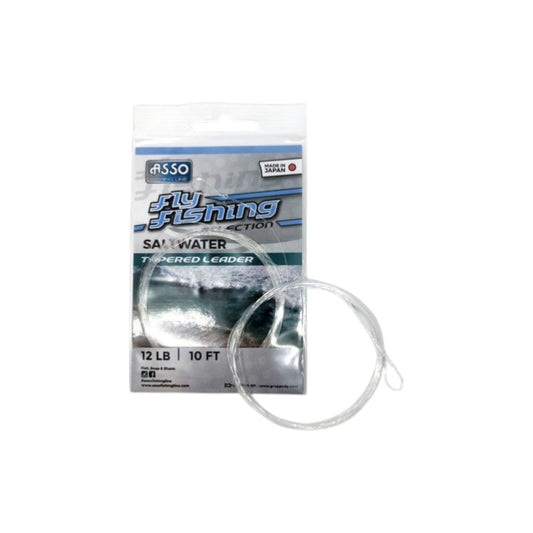 ASSO Saltwater Tapered Leader - Upavon Fly Fishing