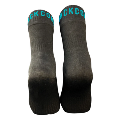 Waterproof Mid Length Socks - Black image 2