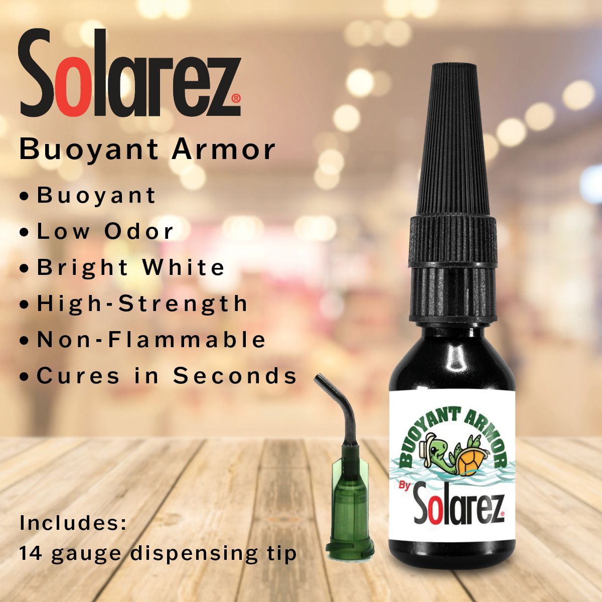 Solarez Buoyant Armor UV Resin - Wading Waters Ltd