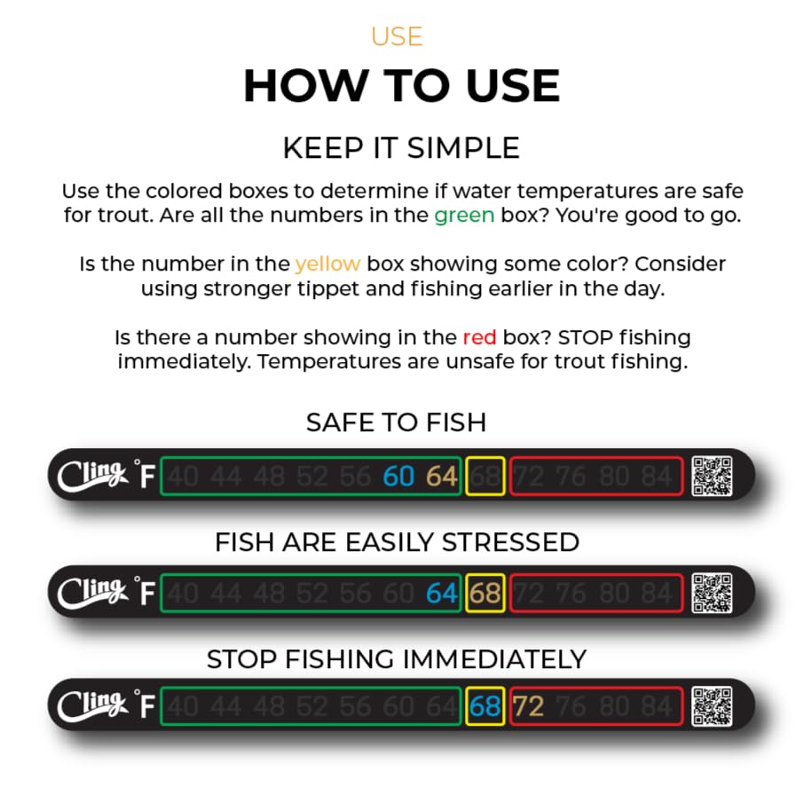 Cling Temperature Tape - Celsius