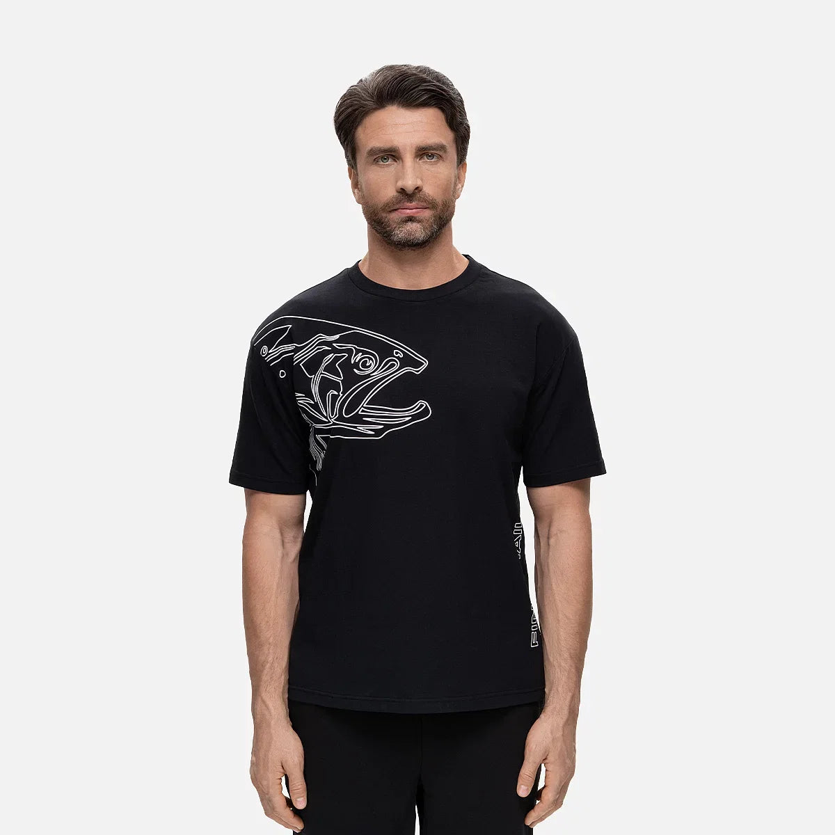 Finntrail Big Fish 6732 Black T-shirt - image 5