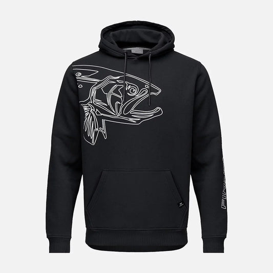 Finntrail Bigfish Black Hoodie – front view