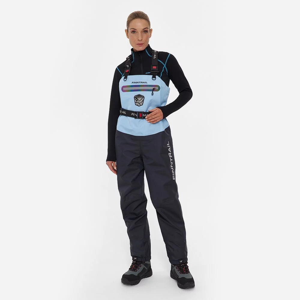 Finntrail Rachel 1520 Light Blue women's stockingfoot waders - image 3
