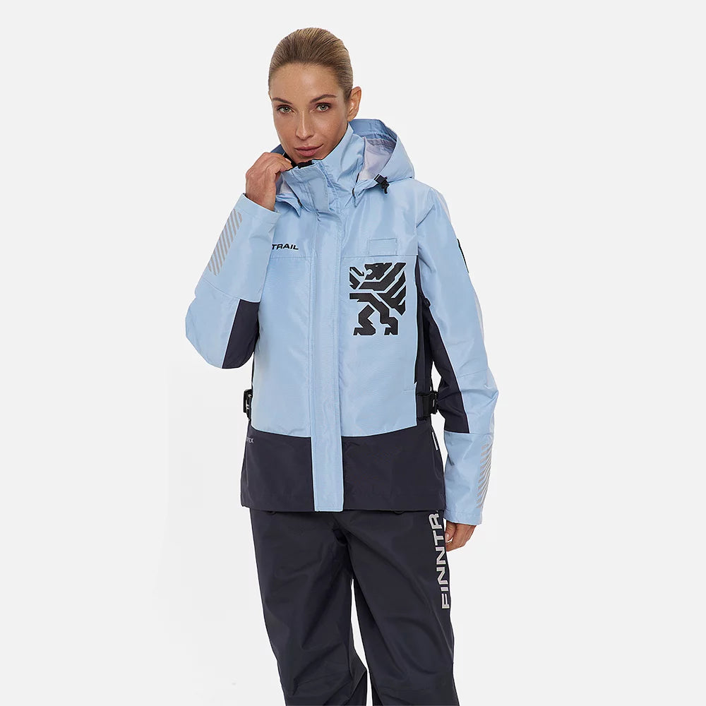 Finntrail Rachel 6455 Light Blue women's wading jacket - image 3