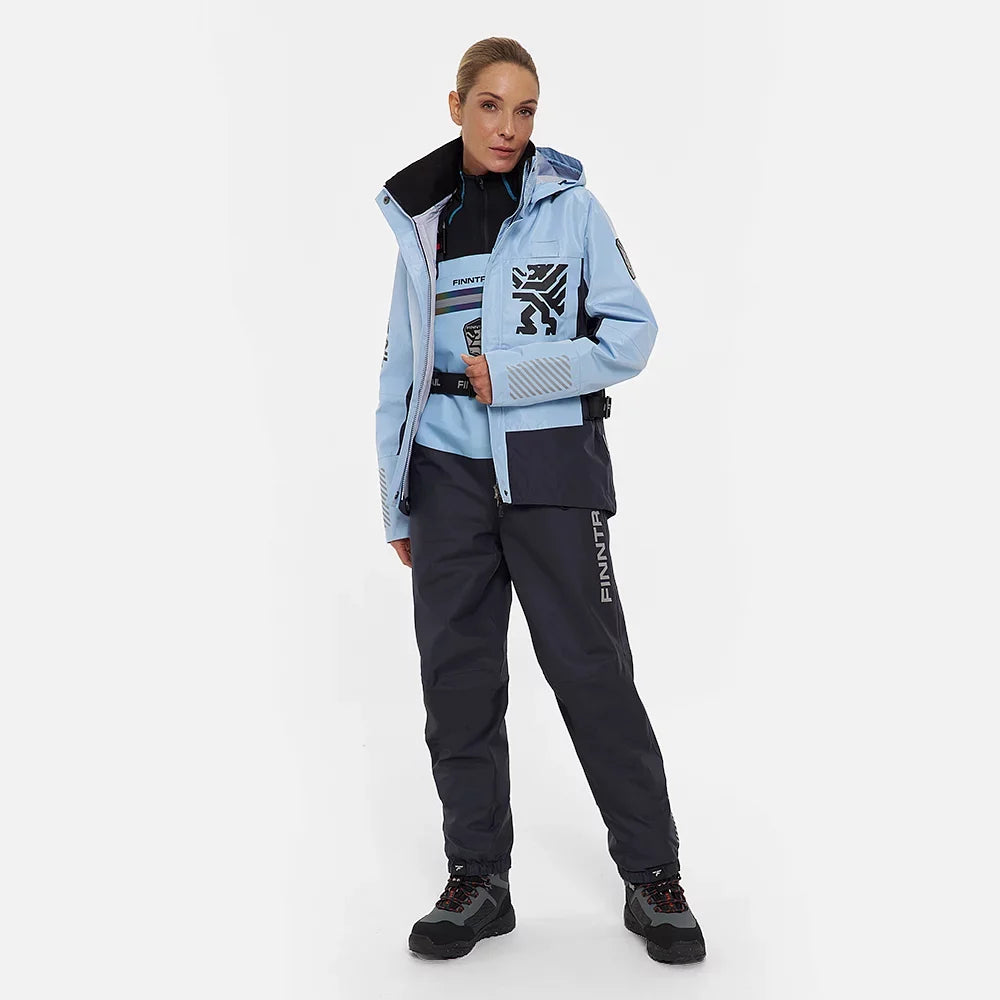 Finntrail Rachel 6455 Light Blue women's wading jacket - image 6