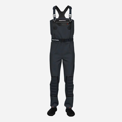 Finntrail Speedmaster Graphite 1540 stockingfoot waders — front view