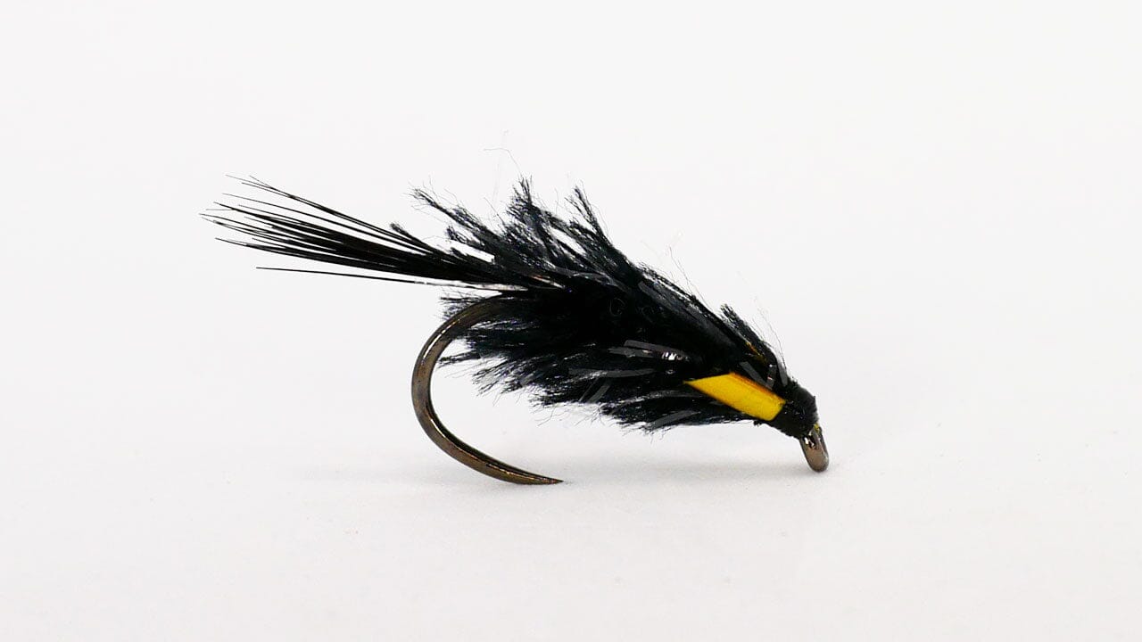 Pseudo Diawl Bach Black - Upavon Fly Fishing