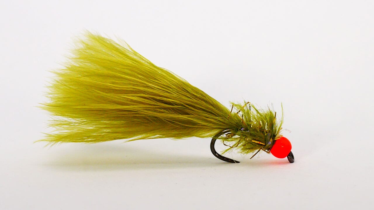Synergy Mini Lure Olive - Upavon Fly Fishing