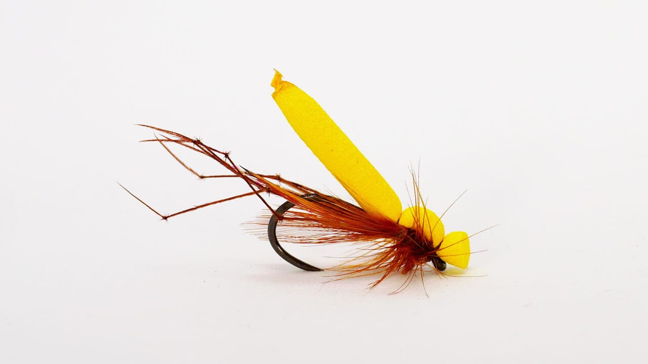 Foam Daddy Yellow - Upavon Fly Fishing