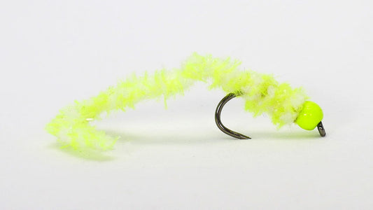 Atomic Worm Photon Yellow - Upavon Fly Fishing