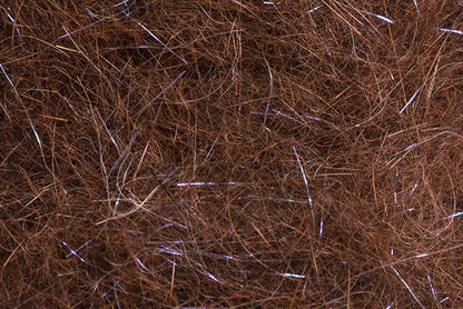 Troutline Mad Rabbit Dubbing Plus UV fly tying material in rust color, soft and textured for fly fishing lures.