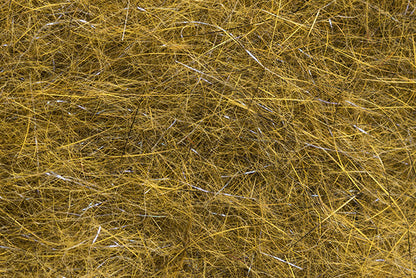 Yellow Troutline Mad Rabbit Dubbing Plus fly tying material for creating realistic insect imitations.
