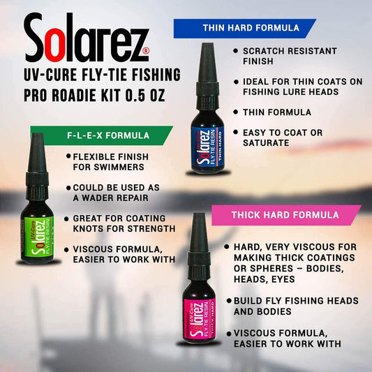 Solarez UV-Cure Fly-Tie Pro Roadie Kit - Wading Waters Ltd