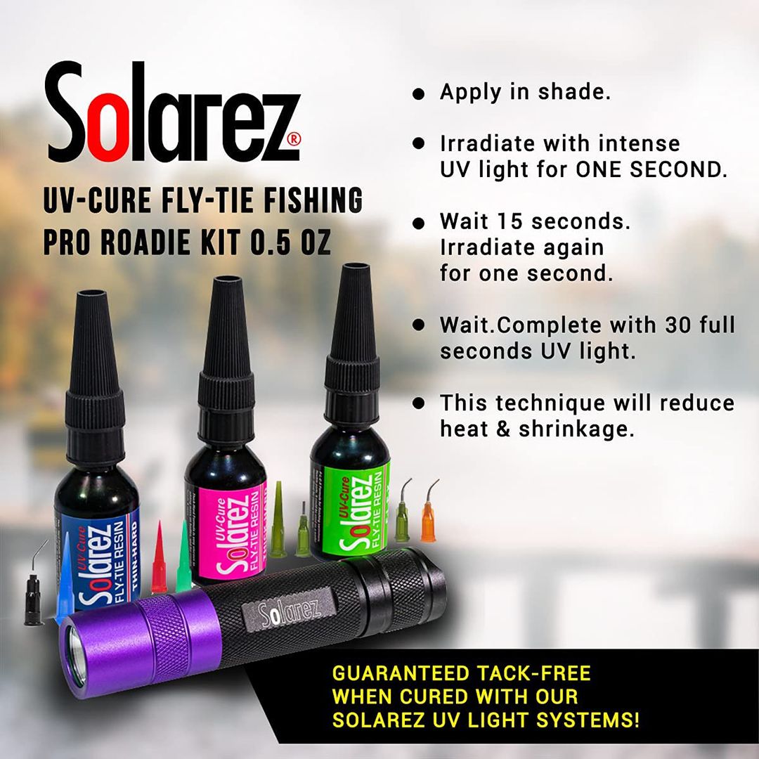 Solarez UV-Cure Fly-Tie Pro Roadie Kit - Wading Waters Ltd