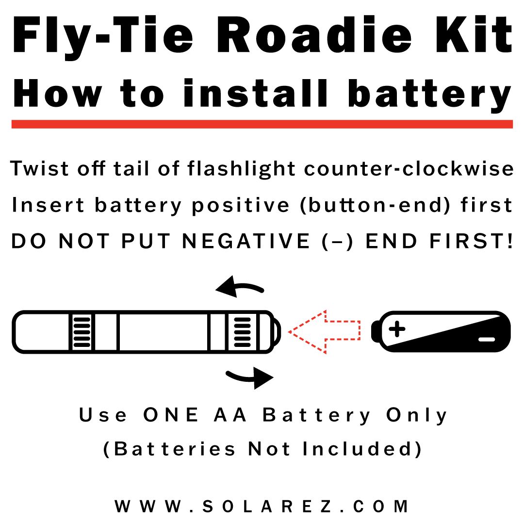 Solarez UV-Cure Fly-Tie Fishing Roadie Kit - Wading Waters Ltd