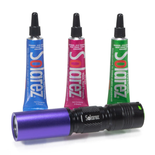 Solarez UV-Cure Fly-Tie Fishing Roadie Kit