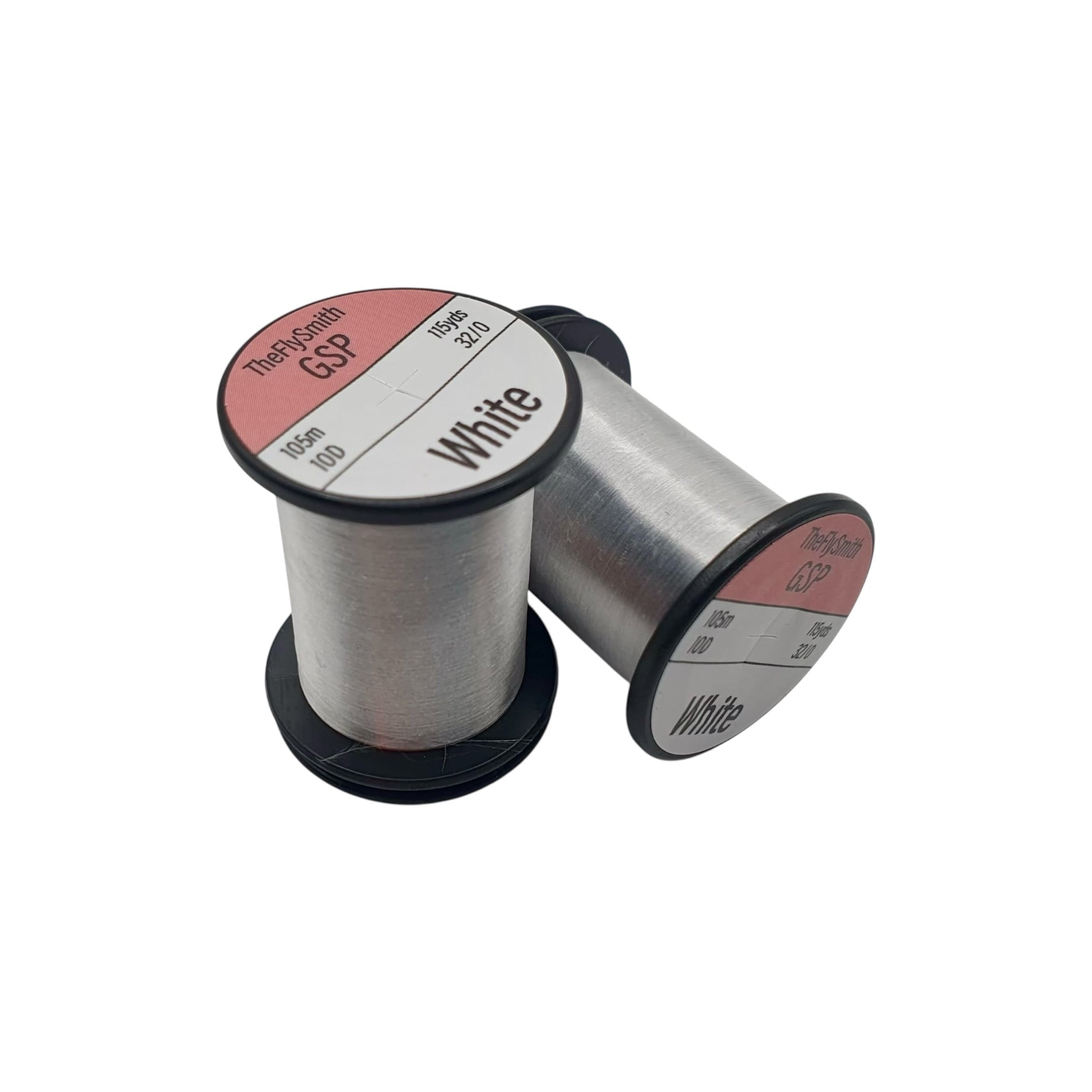 The Fly Smith - The Fly Smith Super Fine 10D GSP Thread White - Upavon Fly Fishing