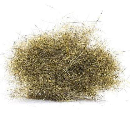 Olive Troutline Mad Rabbit Dubbing for fly tying, high-quality fly tying materials from Troutline with soft, natural rabbit fur texture.