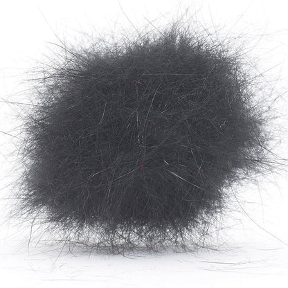 Black Troutline Premium Pure Squirrel Dubbing for fly tying, showcasing soft, natural squirrel fur material.