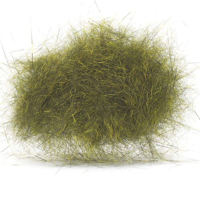 Olive Troutline Premium Pure Squirrel Dubbing for fly tying, showcasing soft, natural squirrel fur in a close-up image.