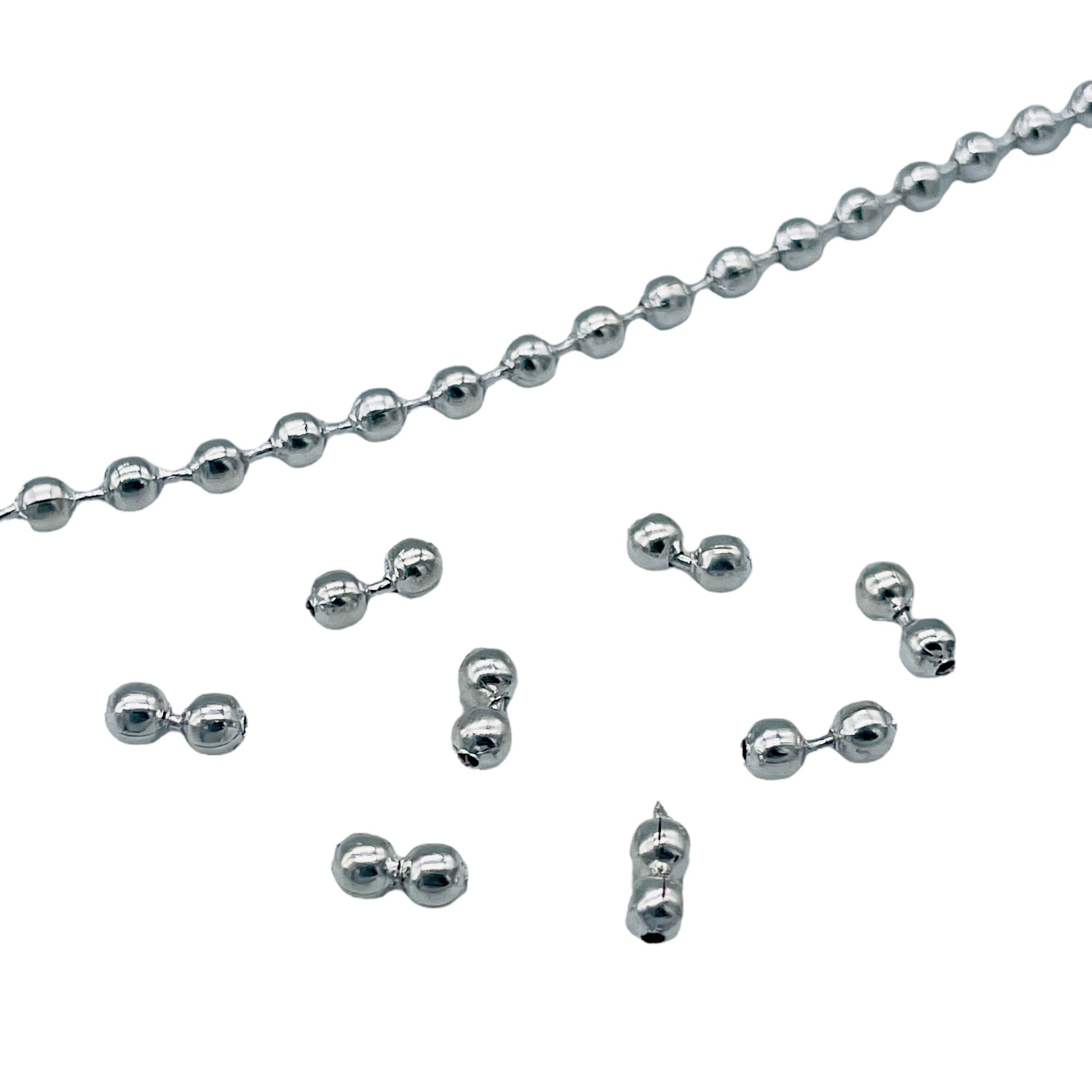 Upavon Metallic Bead Chain Eyes - Upavon Fly Fishing